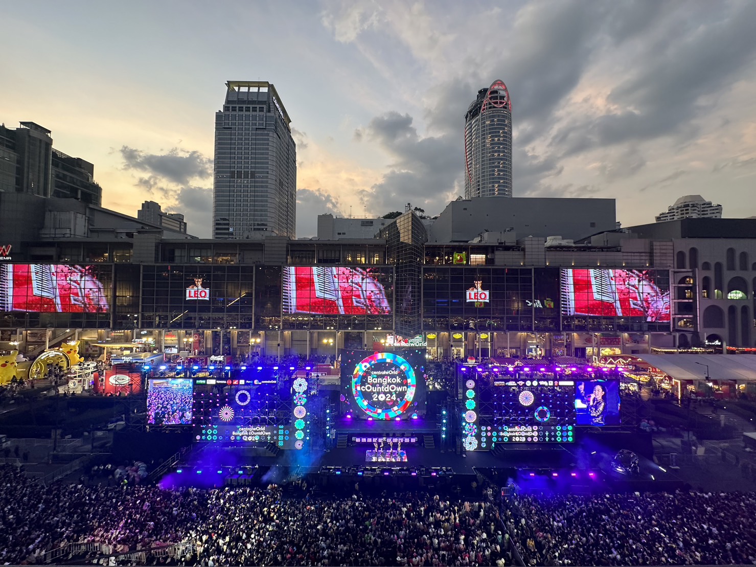 เริ่มแล้วเคานต์ดาวน์สนั่นโลก! centralwOrld Bangkok Countdown 2024 เคานต์ดาวน์แห่งเดียวในไทยกับ Vibe Music Festival ระดับโลก