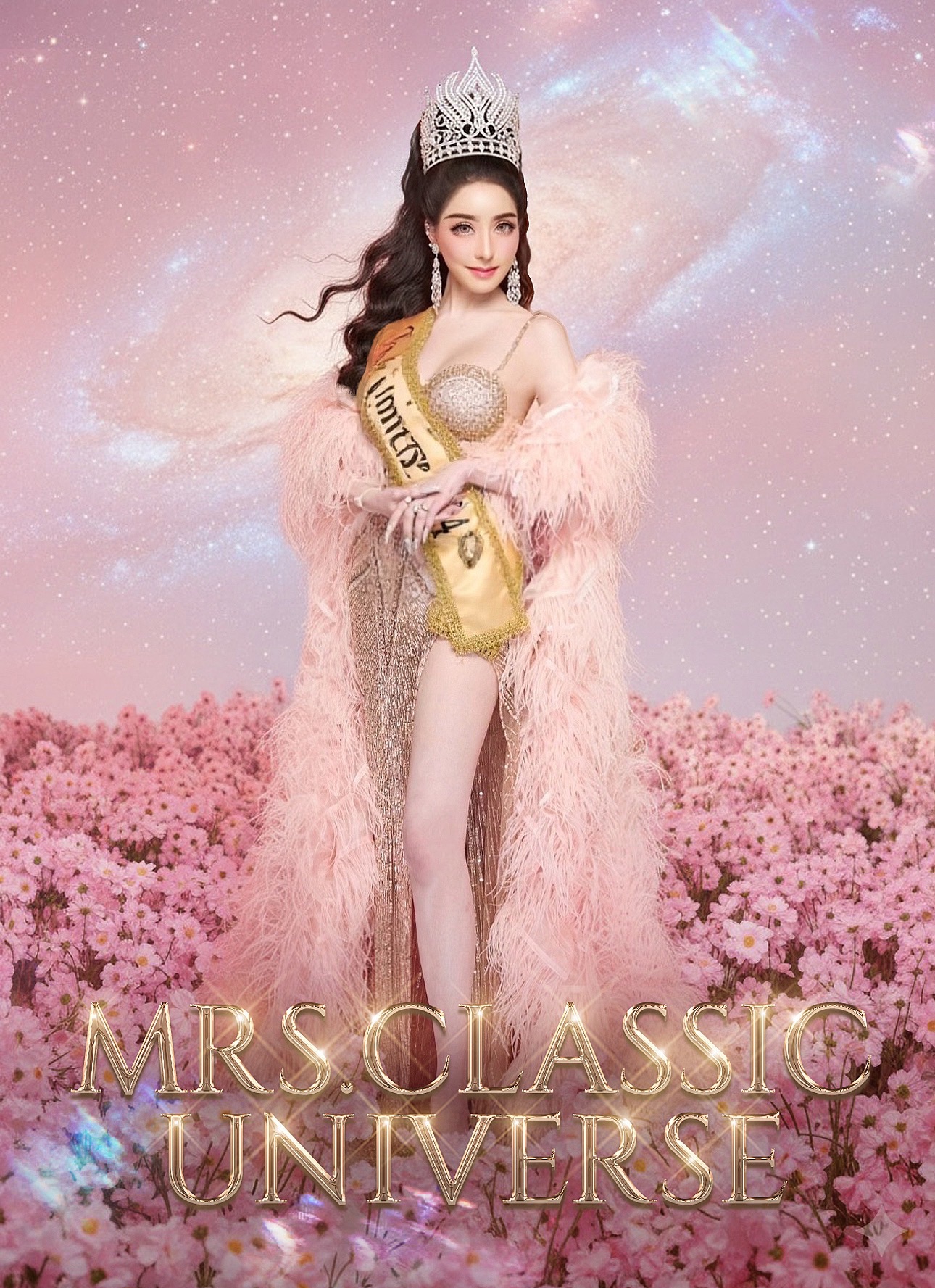 ฮันนี่-ณภัค ภูมิใจในความเป็นไทยทำหน้าที่มอบมงกุฎให้ MRS.CLASSIC UNIVERSE TARTARSTAN2025